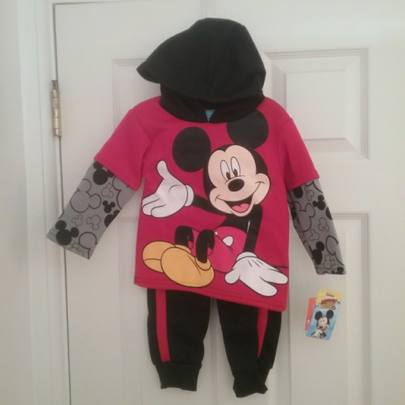 Disney Other - NWT Boy's Mickey Sweatsuit 18M,  4T Final Price